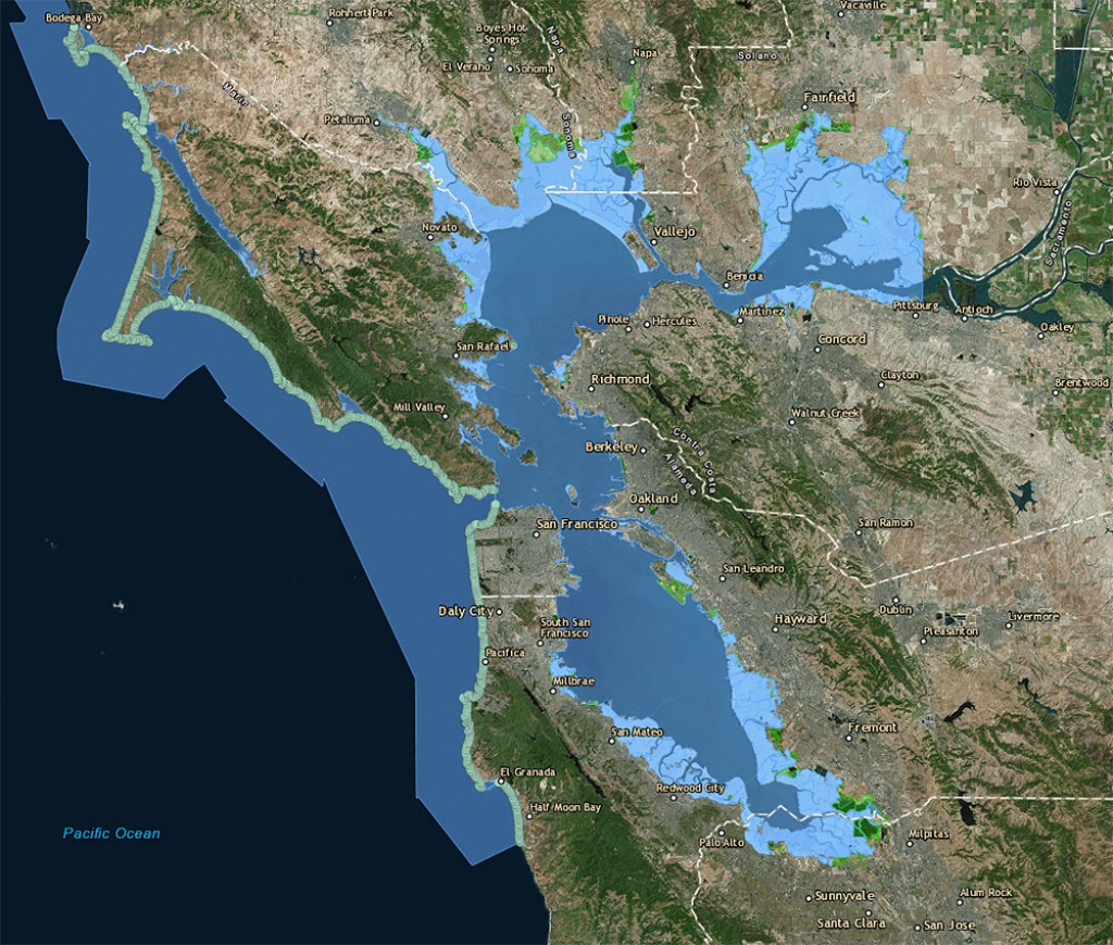 Sea Level Rise In Bay Area Is Going To Be Much More Destructive Than - California Sea Level Map