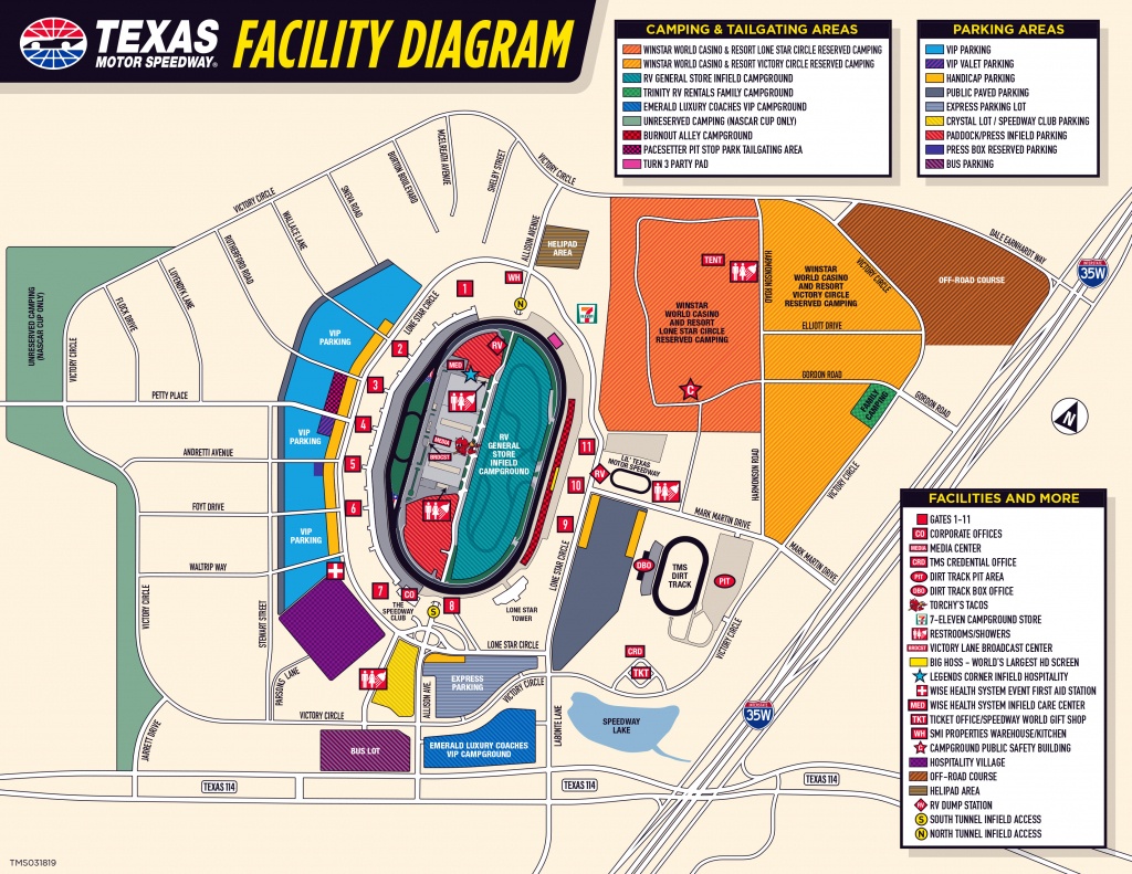 Seating Chart And Facility Maps Casinos In Texas Map 