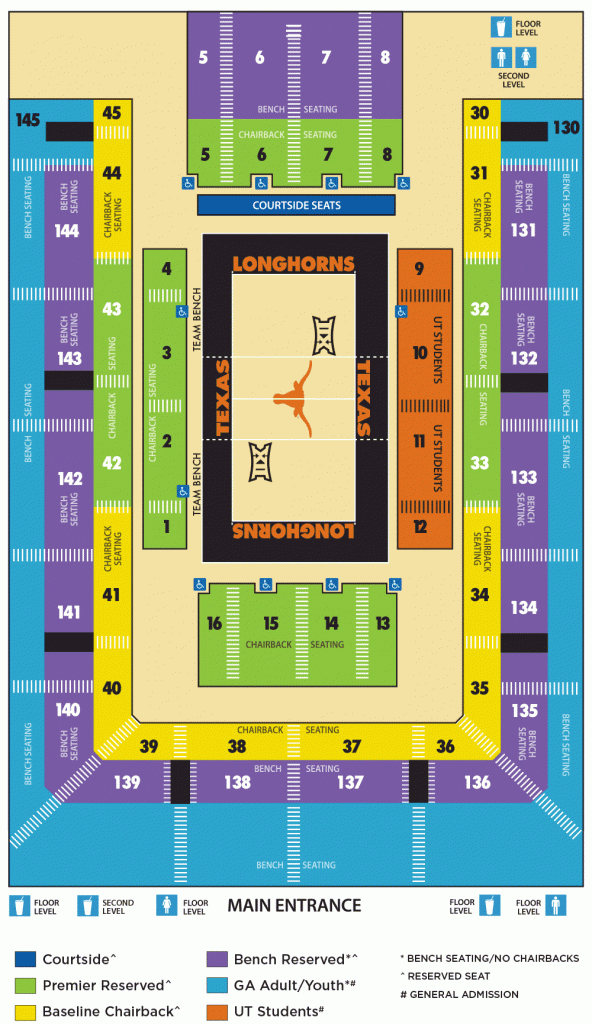 Ut Austin Stadium Seating Chart