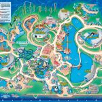 Seaworld Orlando Theme Park Map   Orlando Fl • Mappery | Aquariums   Florida Aquarium Map
