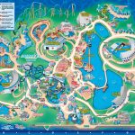 Seaworld Orlando Theme Park Map   Orlando Fl • Mappery   Disney World Florida Theme Park Maps