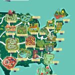 See The Usa As An Outdoor Theme Park With This Colourful Map   Map Of Amusement Parks In Florida