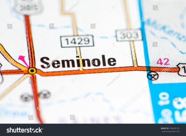Seminole Texas Map