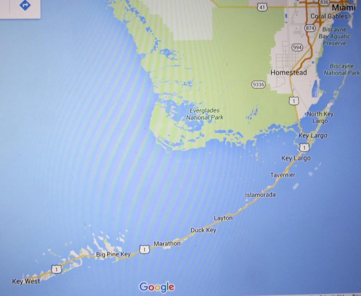 Google Maps Florida Keys