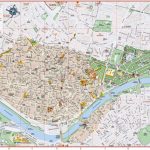 Seville City Center Map   Seville Tourist Map Printable