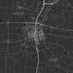Sherman, Texas   Area Map   Dark | Hebstreits Sketches   Sherman Texas Map