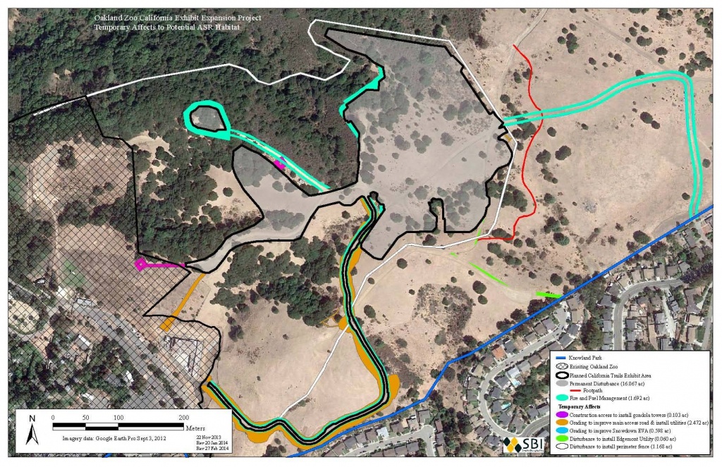 Sierra Club Expresses Serious Concerns About Zoo Expansion Location - Oakland Zoo California Trail Map