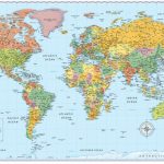 Signature Edition World Wall Maps In 2019 | Moon | World Map Poster   World Map Poster Printable