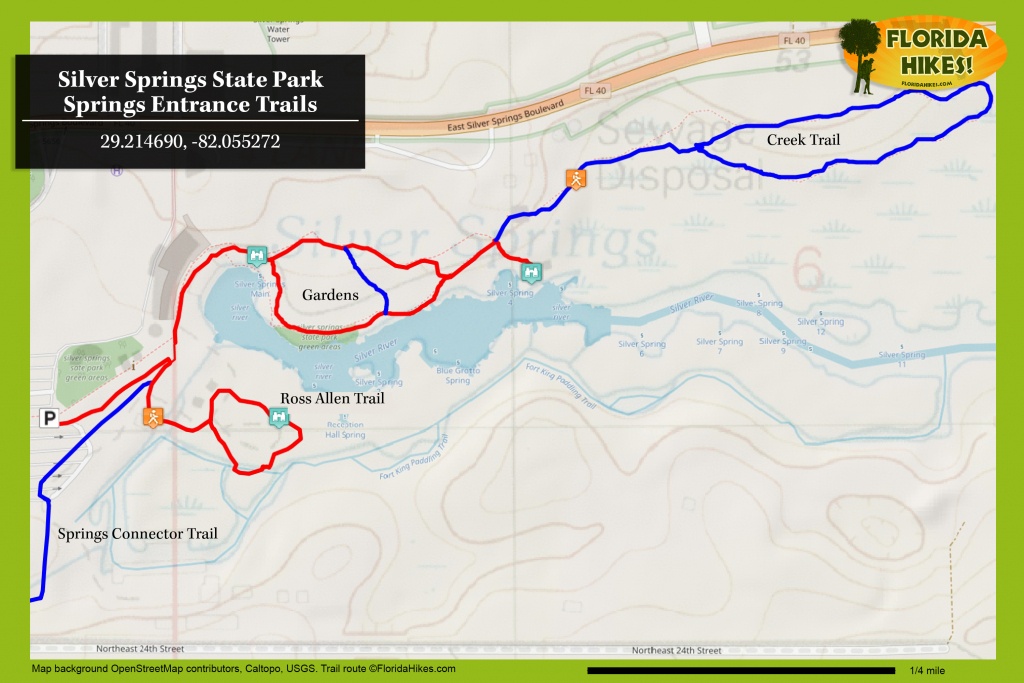 Silver Springs State Park | Florida Hikes! - Florida State Parks Map