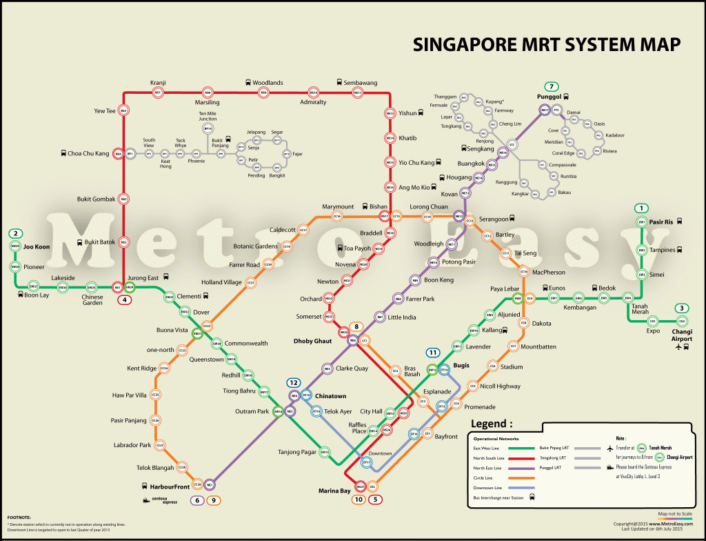 singapore mrt geographical map