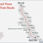 Some Texans Dodge Bullet Train, Others Are Square In Its Path | The   Texas High Speed Rail Map