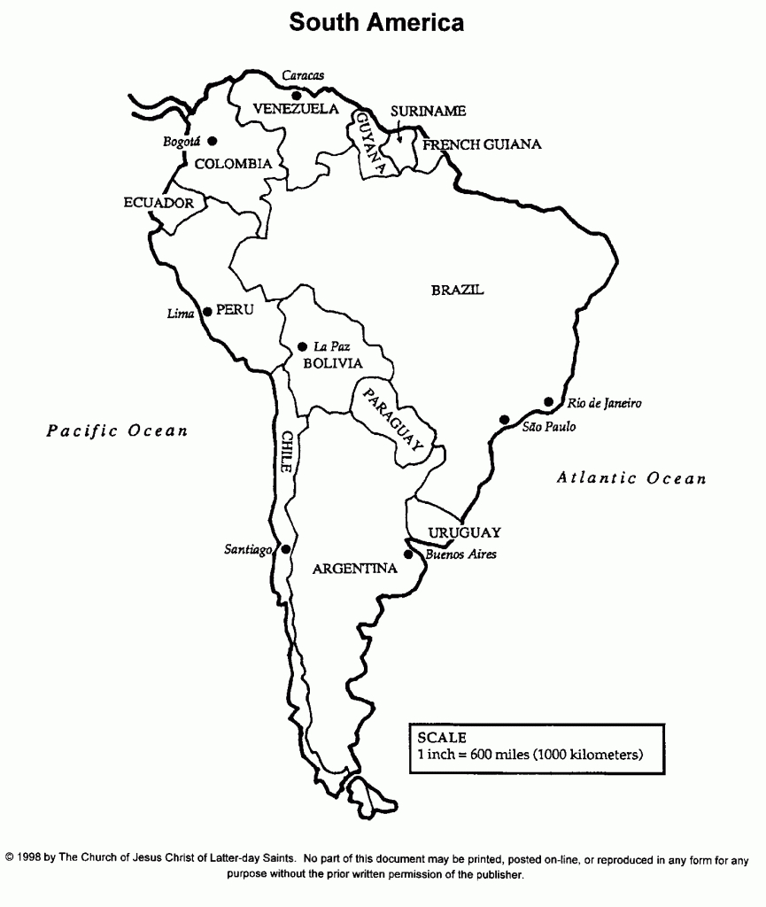 South America Map From Research Guidance.gif | Heritage | Latin - Printable Map Of South America