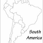 South America Outline Map   Eymir.mouldings.co   Printable Map Of The Americas