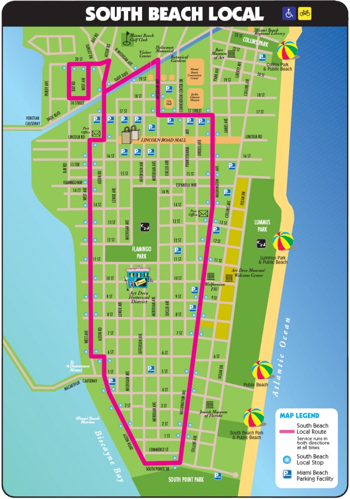 Map Of Miami Beach Florida