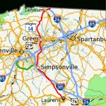 South Carolina Highway 14   Wikipedia   Printable Street Map Of Greenville Nc