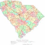 South Carolina Printable Map   Printable Map Of North Carolina