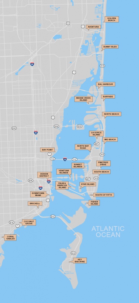 Coconut Grove Florida Map