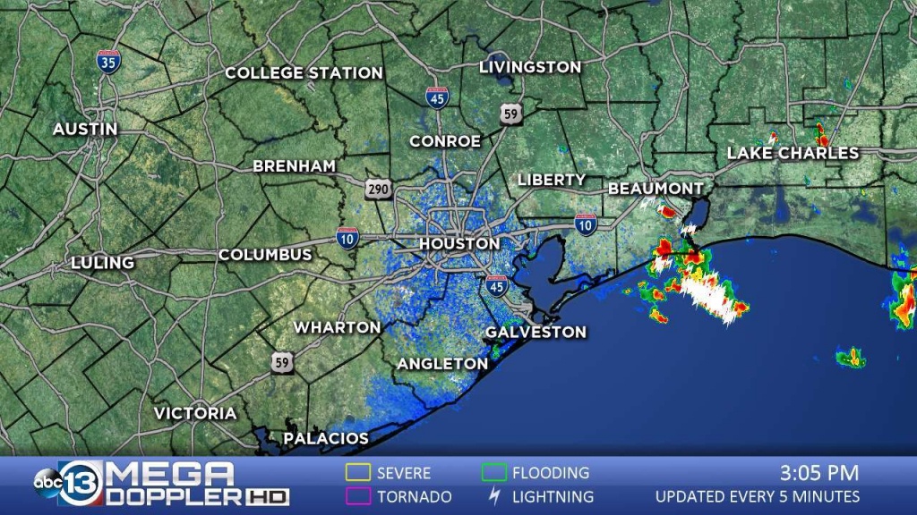 Southeast Texas Radar | Abc13 - Texas Forecast Map