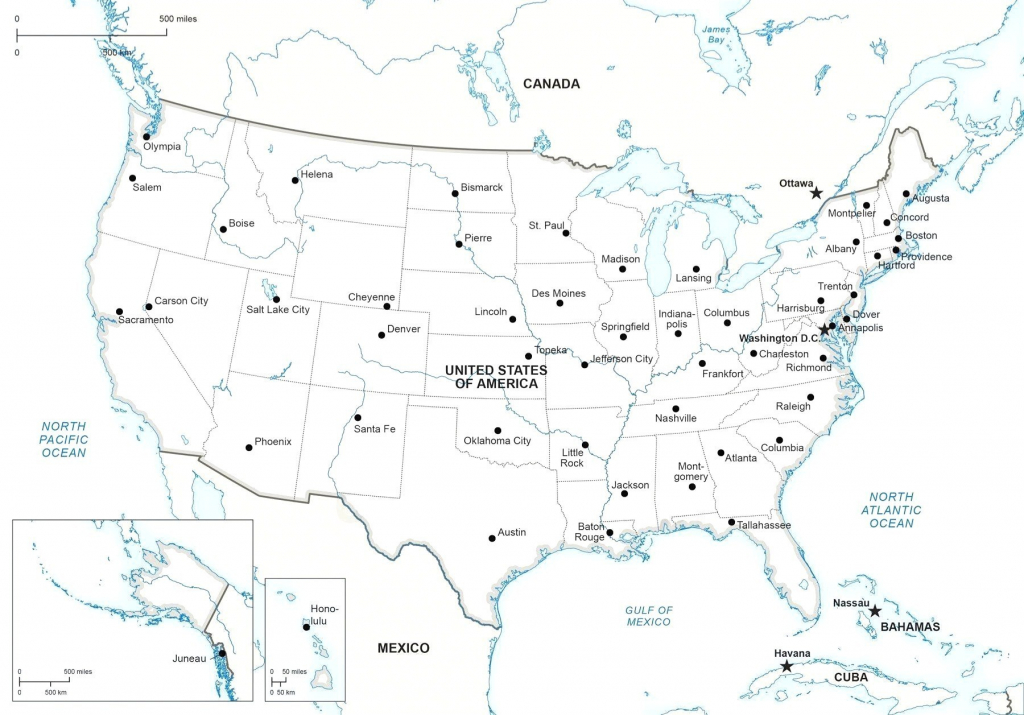 Southeast Us Map Major Cities Save Printable With Great Place - Printable Map Of Usa With Major Cities