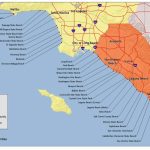 Southern California Map Of Beaches – Map Of Usa District   Map Of Southern California Beaches