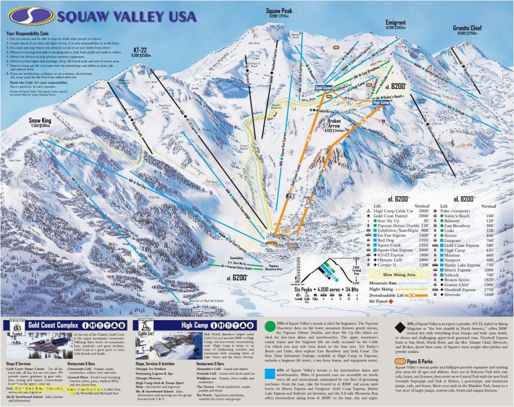 Southern Colorado Ski Resorts Map California Ski Resorts Map Fresh - Southern California Ski Resorts Map