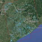 Space Images | New Nasa Satellite Flood Map Of Southeastern Texas   Google Earth Texas Map