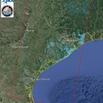 Space Images | Updated Nasa Satellite Flood Map Of Southeastern   Google Earth Texas Map