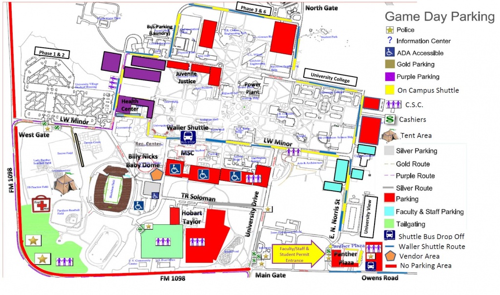 Special Events Parking - Auxiliary Services - Texas A&amp;amp;amp;m Parking Map