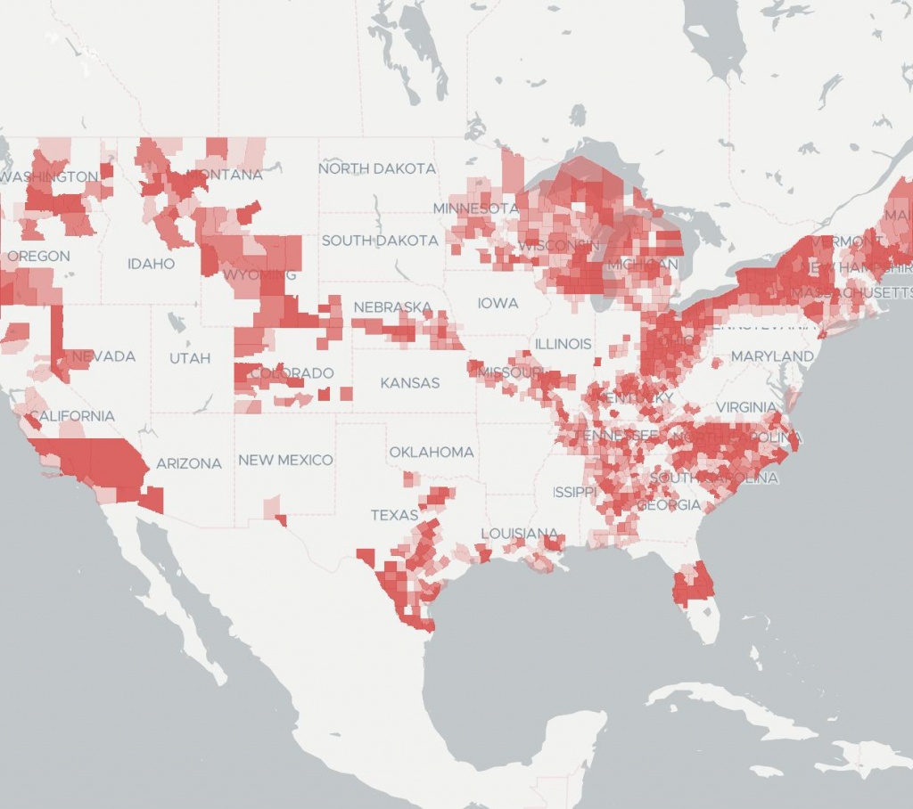 Spectrum Internet: Coverage &amp;amp; Availability Map | Broadbandnow - Texas Fiber Optic Map