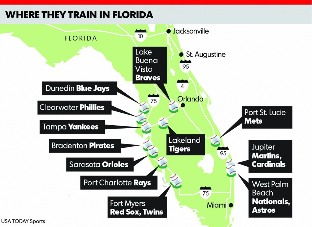 Spring Training 2024 Florida Map Lia Tandie