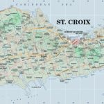 St. Croix Map From Virgin Islands On Line   Printable Map Of St Croix