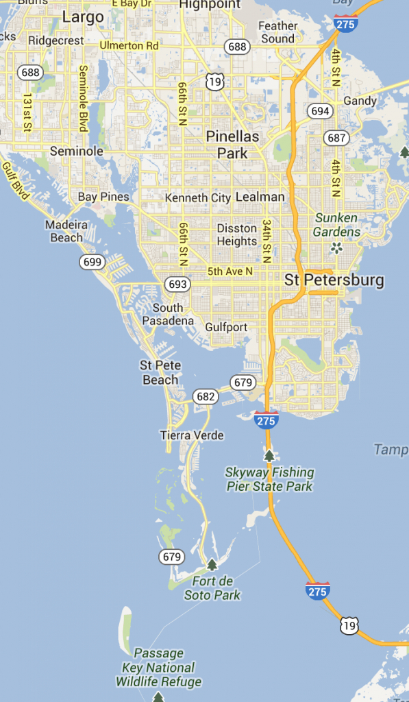 St Pete Beach And Pass A Grille Florida St Petersburg Clearwater St Pete Beach Florida Map 