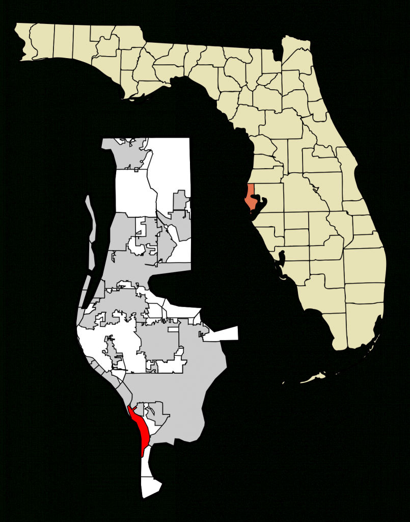 St. Pete Beach, Florida - Wikipedia - St Pete Beach Florida Map