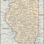 State And County Maps Of Illinois   Illinois County Map Printable