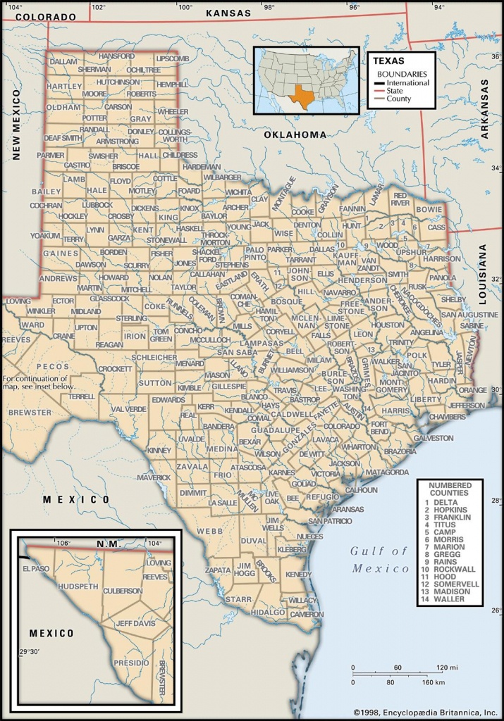 State And County Maps Of Texas - East Texas County Map