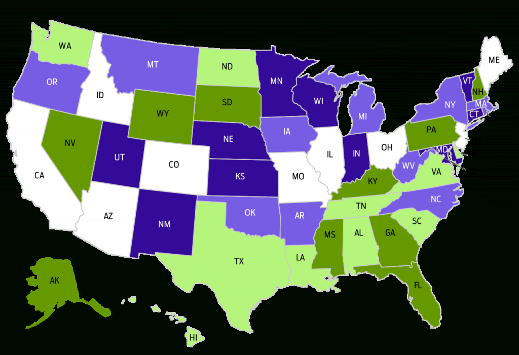 State-By-State Guide To Taxes On Retirees - Texas Property Tax Map