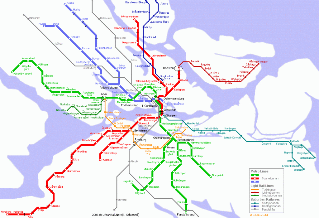 Stockholm Map - Detailed City And Metro Maps Of Stockholm For - Stockholm Tourist Map Printable