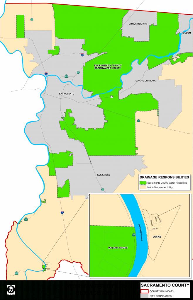 Stormwater Utility Map - California Utility Map