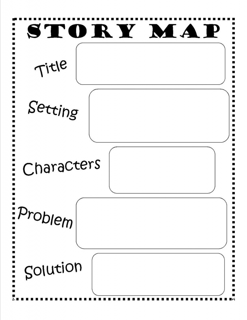 Story Map - Free Printable #reading #writing #kids | Ela | Story Map - Flow Map Printable