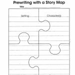 Story Map Puzzle Template | The Teacher Within Me | Graphic   Printable Story Map Graphic Organizer
