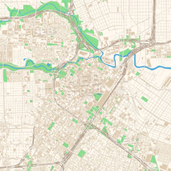 Street Map Of Houston Texas