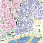 Street Map Of Las Ramblas In Barcelona   Barcelona Street Map Printable