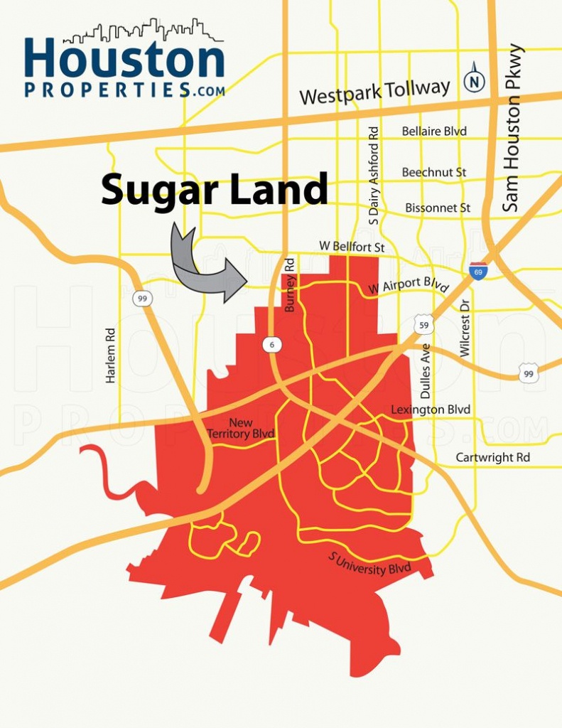 Sugar Land Texas Map - Free Printable Maps