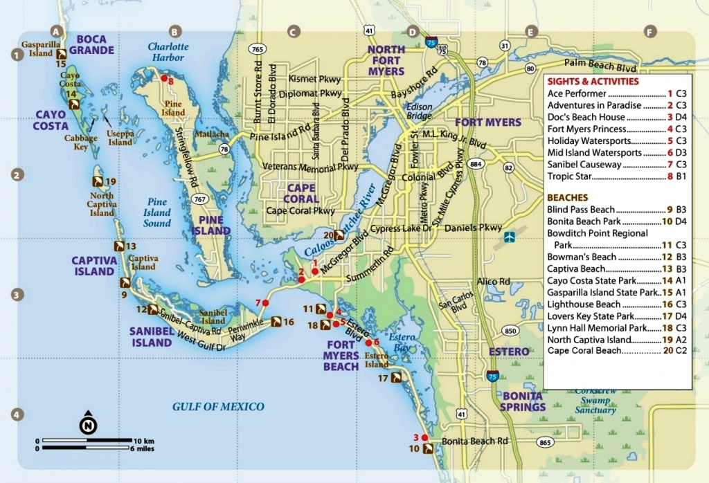 Swine Flu Now In Southwest Florida - Map Of Southwest Florida Beaches