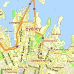 Sydney Vector Map Australia Exact Printable City Plan Editable Adobe   Sydney City Map Printable