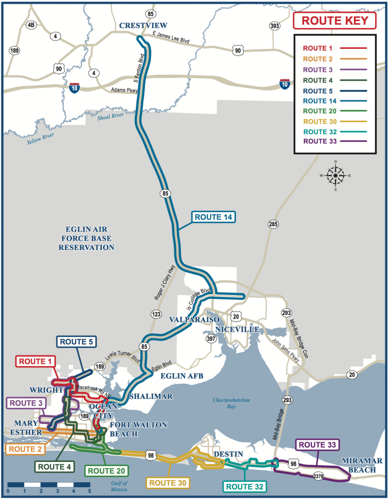 Niceville Florida Map Free Printable Maps   System Map Ec Rider Niceville Florida Map 