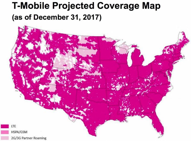 T Mobile Coverage Map Florida