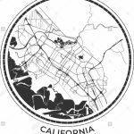 T Shirt Map Badge Of Fremont, California. Tee Shirt Print Typography   Fremont California Map