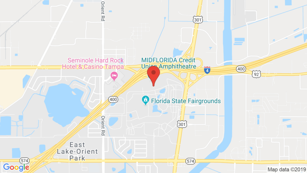 Tampa Amphitheater In Tampa, Fl - Concerts, Tickets, Map, Directions - Mid Florida Amphitheater Parking Map
