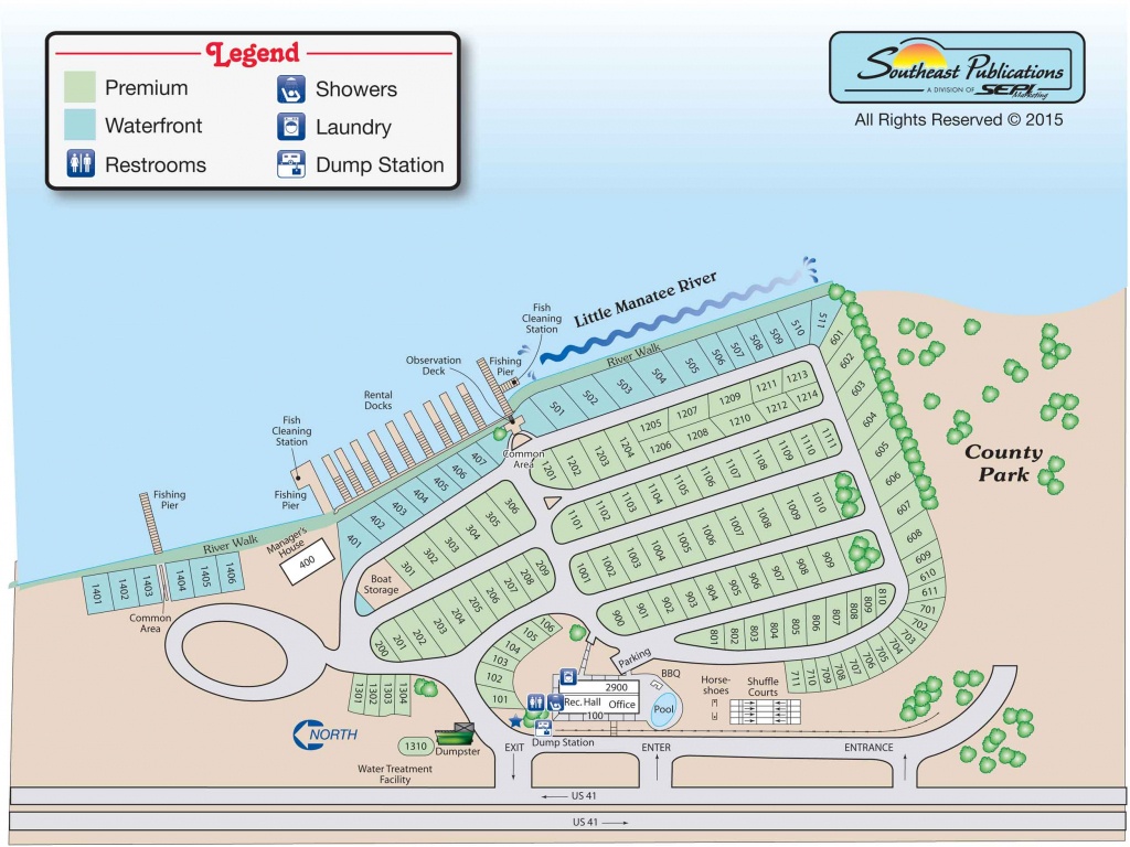 Tampa South Rv Resort - Rv Dealers In Florida Map